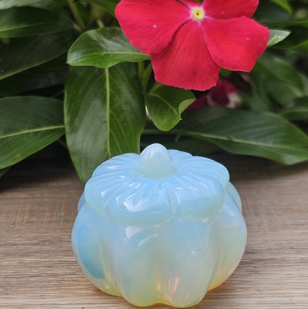 Opalite Crystal Pumpkin